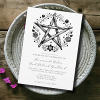 Casamento Romântico de Pagan Wicca