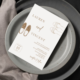 Convites Casamento Romântico de Rich Vintage Filipino