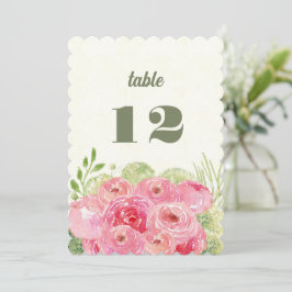 Convites Casamento Romântico de Rosas Rosa-Rosa