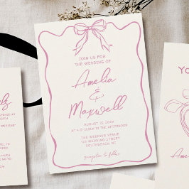 Convites Casamento Romântico de Tendy Trendy, Coleta desenh