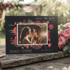 Convites Casamento Romântico Elegante Salve a Data