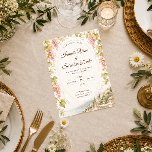 Convites Casamento Romântico em Vinhedo