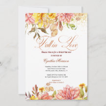 Casamento Romântico Floral de Outono