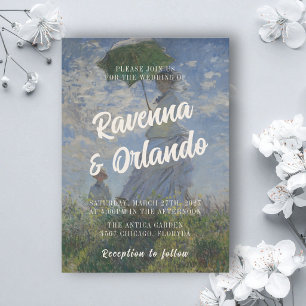 Convites Casamento Romântico Inspirado na Arte Vintage de M