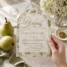 Casamento Romântico Verde Sage Tudo Em Um