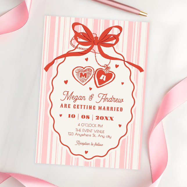 Convites Casamento romântico vintage  (Criador carregado)