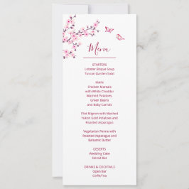 Convites Casamento Rosa Branco Flor de Cerejeira   