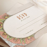 Convites Casamento RSVP Inserir Vintage Art Nouveau por Muc<br><div class="desc">Cartão RSVP do Casamento vintage Art Nouveau, de Alphonse Mucha, num design floral, romântico e caprichoso. Os florescimentos vitorianos complementam os tipos clássicos de arte deco fonts. Introduza as suas informações personalizadas e está concluído. Se você quiser mudar o design, simplesmente clique no botão azul "Personalizar". Muito obrigado por considerar...</div>