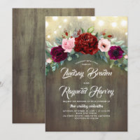 Casamento Russo de Burgundy Floral Greenery Garlan