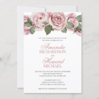 Casamento russo de rosas de vindima rosa Dusty