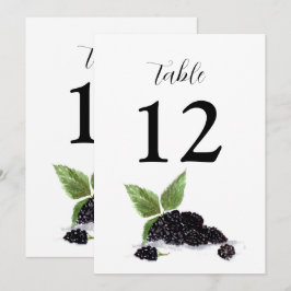 Convites Casamento Russo de Verão de Frutas de Blackberry