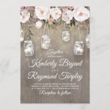 Casamento Russo Floral de Mason Jar Lights