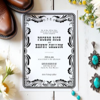 Casamento Russo Vintage Western Cowboy