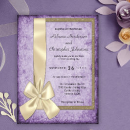 Convites Casamento Russo Violet Boho