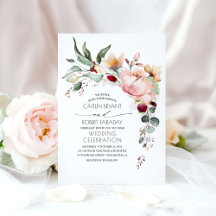 Casamento Rustic Bloom e Faux Rosa Gold Foil