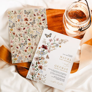 Convites Casamento Rustic Boho Garden