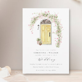Convites Casamento Rustic Cottage Garden