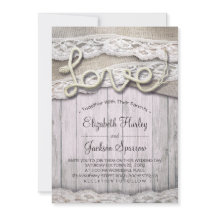 Casamento Rustic Country Love Rope Burlap Lace Bar