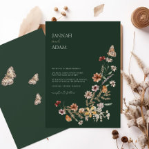 Casamento Rustic Emerald Green Fall Selvagens