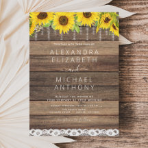 Casamento Rustic Farmhouse Sunflower String Luzes