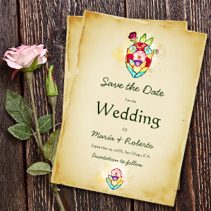 Convites Casamento Rustic Floral Mexicano Salva A Data