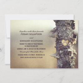 Convites Casamento Rustic Tree