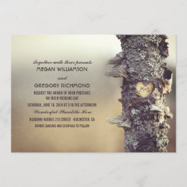 Convites Casamento Rustic Tree