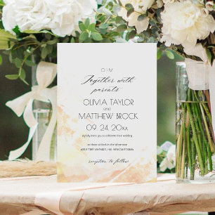 Convites Casamento Rustic Wedding Mountain Sunset Beige