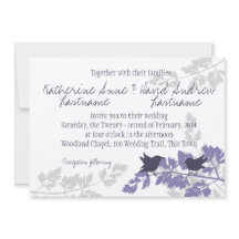 Casamento Rustic Woodland Birds