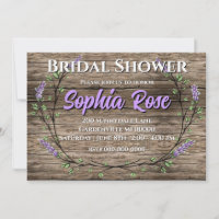 Casamento Rústico de lavandas Elegante