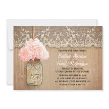 casamento rústico de mason jar rosa-hydrangea