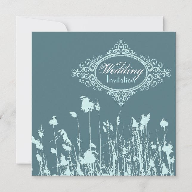 Convites casamento rústico ocidental ao ar livre (Frente)