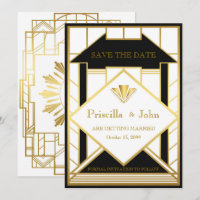 Casamento Salve a Data,Great Gatsby,Medalhão doura