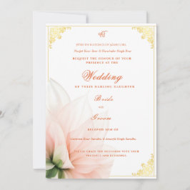 Convites Casamento Sikh Elegante | Casamento Punjabi