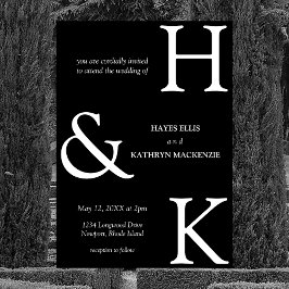 Convites Casamento Simples de Aestética de Dinheiro Mínimo 