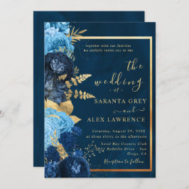 Convites Casamento simples de girassol