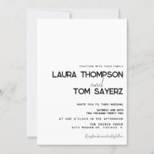 Casamento Simples de Script de Mão do Tipo Moderno