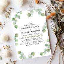 Casamento Simples Eucalyptus Greenery