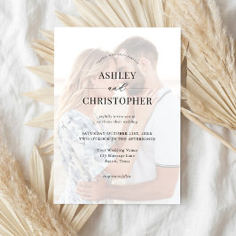 Convites Casamento Simples Moderno Elegante