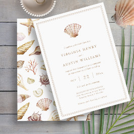 Convites Casamento Simples na Praia