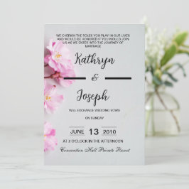 Convites Casamento Simples Preto e Cinza Minimalista