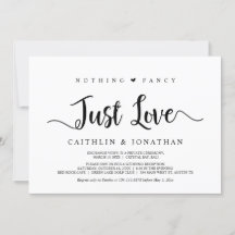 Casamento Simples Rústico Moderno, Nada de Luxo, A