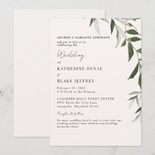 Convites Casamento Site Verde Claro Champagne
