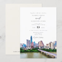 Casamento Skyline Cidade de AUSTIN TEXAS