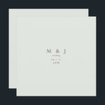 Convites Casamento Sleek e Simples Quadrado Leve<br><div class="desc">Praça de Convite para Casamento de Sábado Leve e Simples. Contemporâneo e moderno. Código QR. Dourado texto.</div>