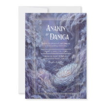 Casamento Surreal Fantasia Roxo Branco Dourado Mág