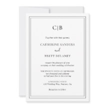 Casamento Tradicional Preto e Branco Tudo em Um