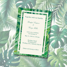 casamento tropical de esmerald greenery
