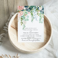 Casamento Tropical Floral Ilustrado