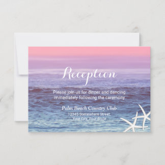 Convites Casamento Tropical na Praia Estrela do Mar Recepçã